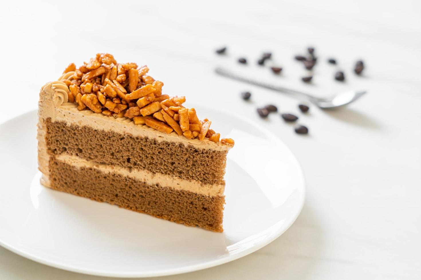 Coffee Almond Cake