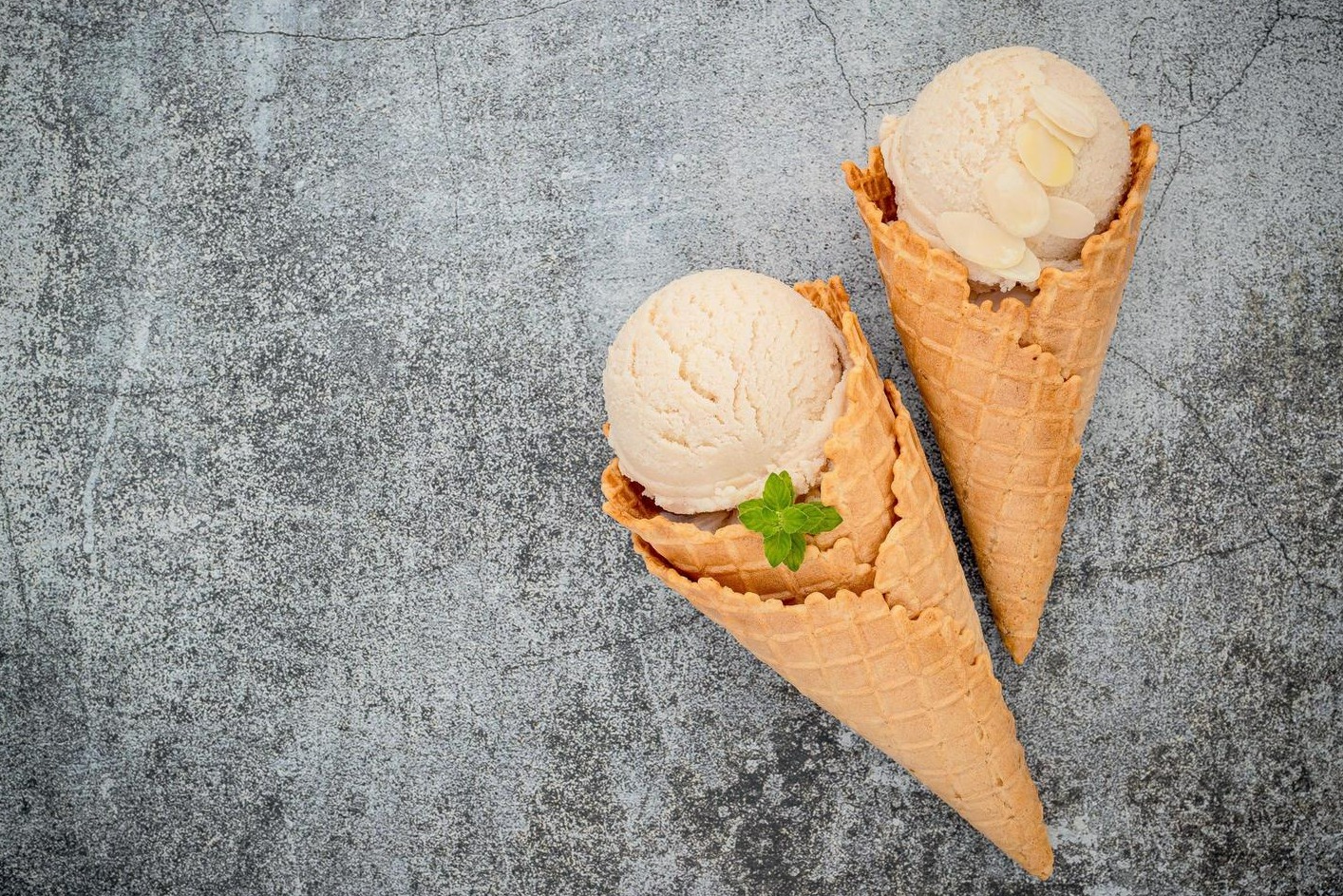 Vanilla Ice Cream Cone