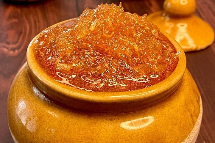 कच्ची केरी का मीठा छुंदा