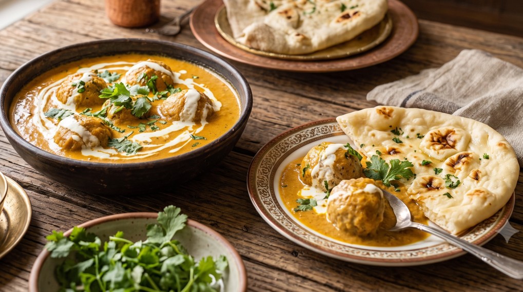 Malai Kofta with Creamy Tomato Sauce