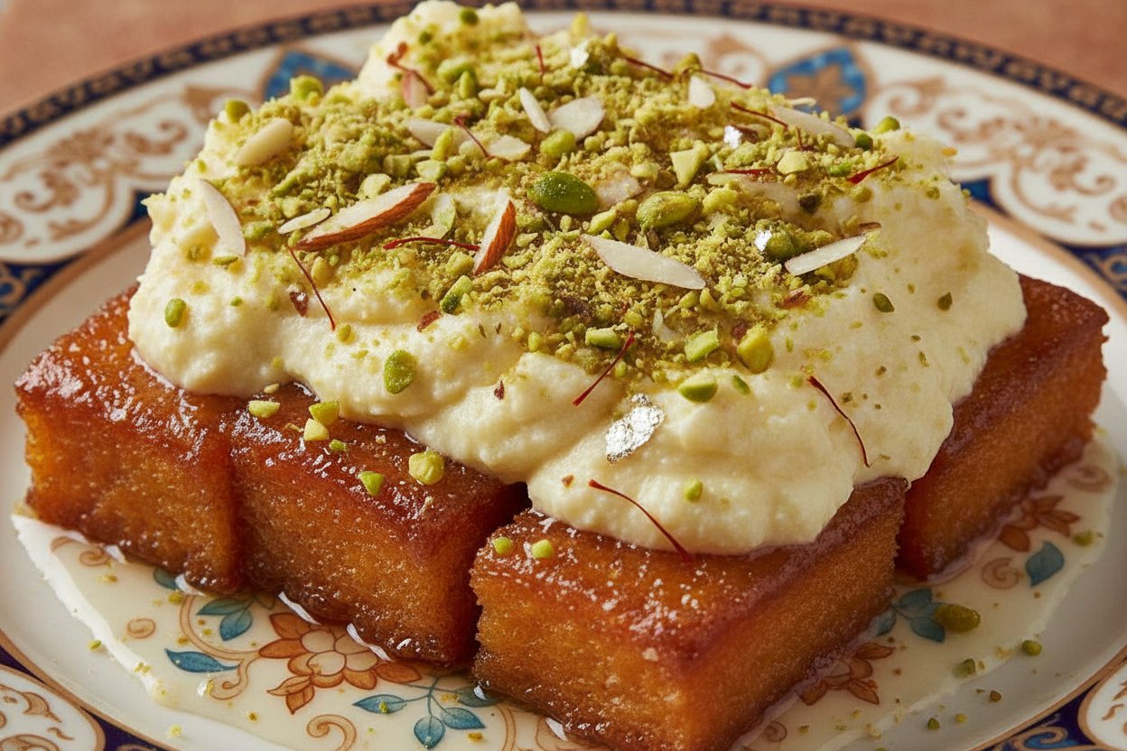 Classic Shahi Tukra with Rich Rabri
